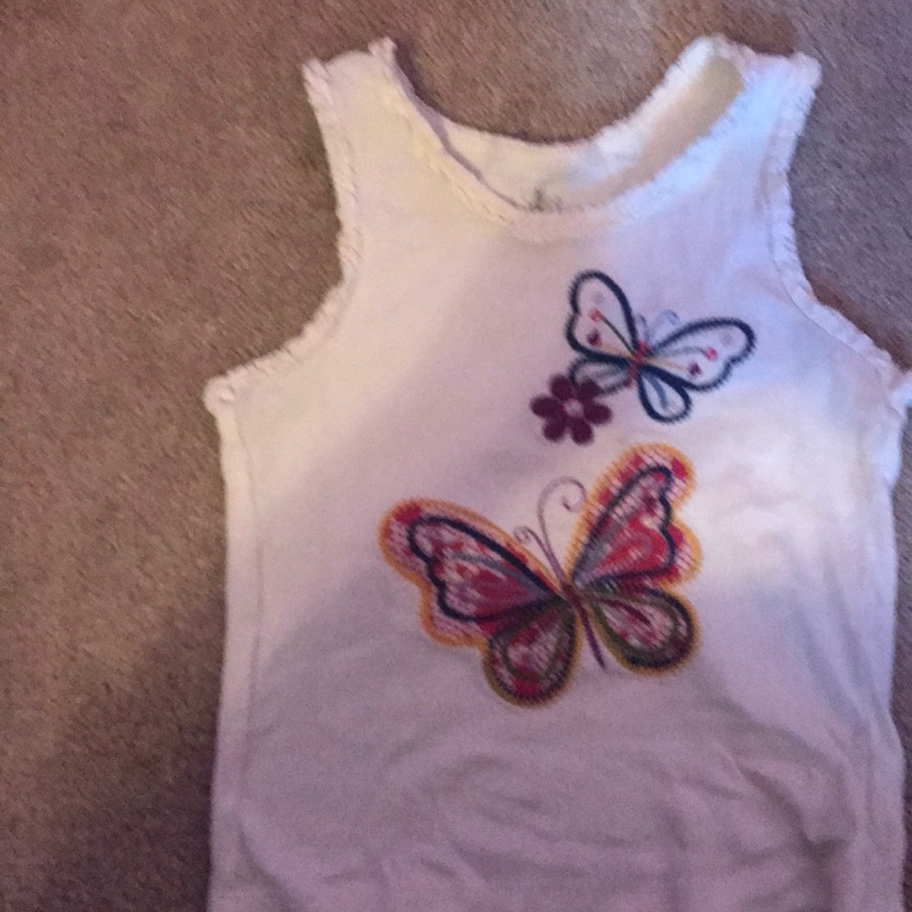 Embroidered tank
